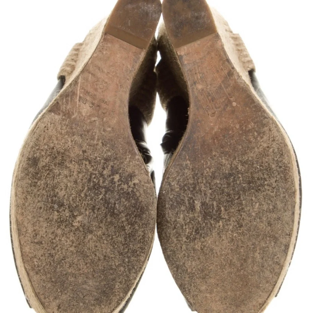 Gucci Leather Wedges - Picture 5 of 5